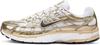 Nike Lifestyle Shoes W P-6000 GLD Tech Mesh Low-Top Unisex White/Gold/Black 27.5 Cm