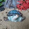 Resin Beach Sea Turtles Miniature Figurine Garden Decoration Fairy Garden