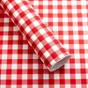 Carta Kraft a Quadretti Gingham Impermeabile Estiva 58x58cm 20 Fogli Carta Setosa per Bouquet Floreale Confezionamento Regali