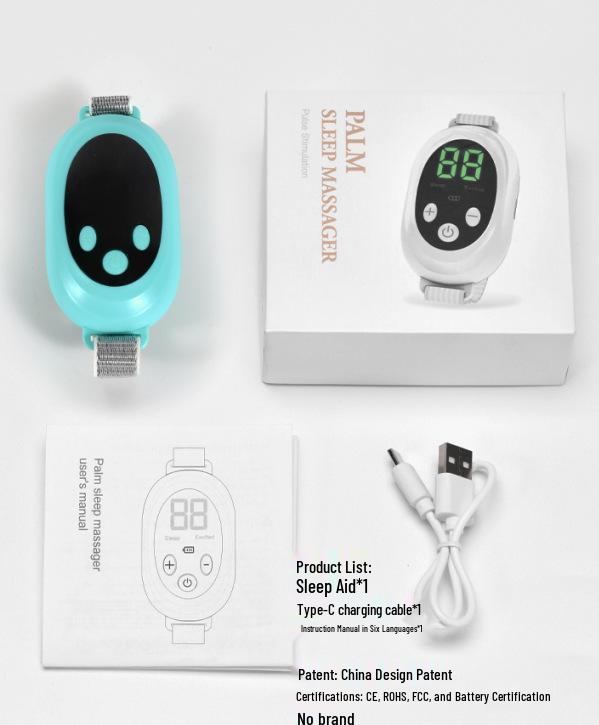 Minimalist White Noise Sleep Aid with Ion Pulse Decompression