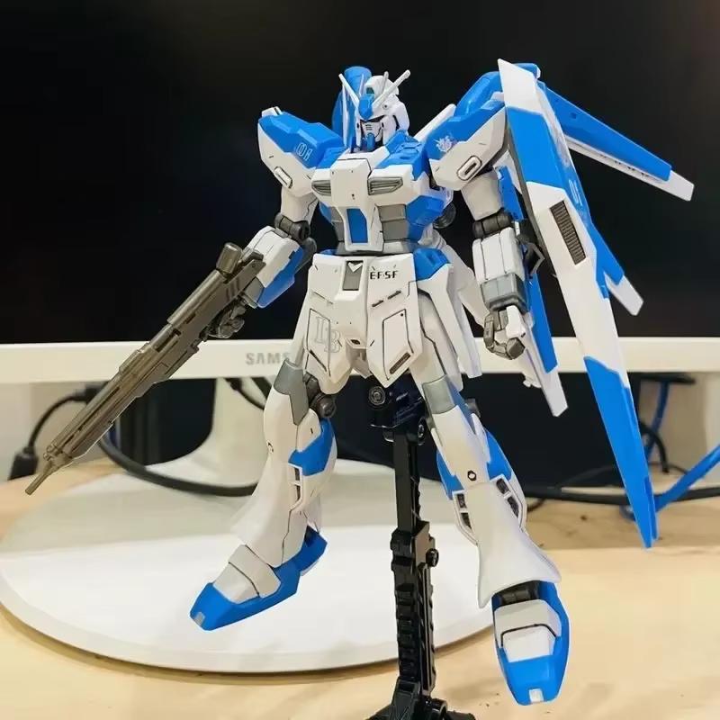 XFS Star 1/144 Scale HG Hi NU Mecha Assembly Model Peak Studio Robot Action Figure Collectible Toy with Display Stand Base Gift
