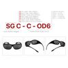 Cloudray CO2 Laser Safety Glasses,Safety Goggles,10600nm Laser Safety Goggles,Laser Eye Protection Od 6+ Glasses Professional Goggles for CO2 Laser