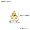 Stainless Steel Multi-Series Pendants: High Heels, Seashell, Starfish for Necklace & Bracelet Crafting