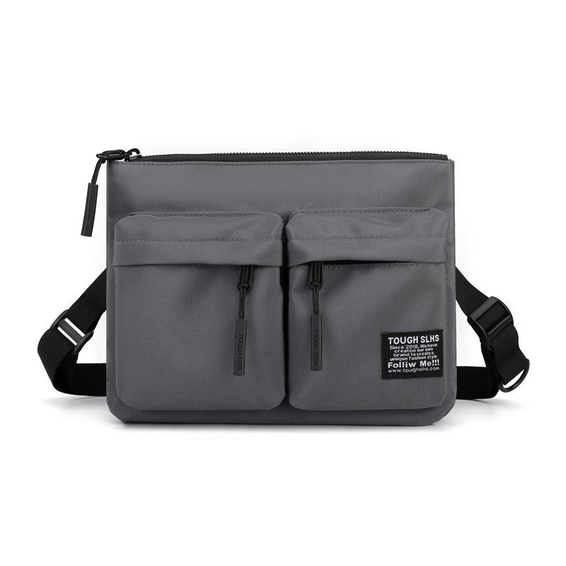 Men's Crossbody Chest Bag Fashion Sports Shoulder Bag Casual Travel Backpack for Couples Students Unisex Sling Bag