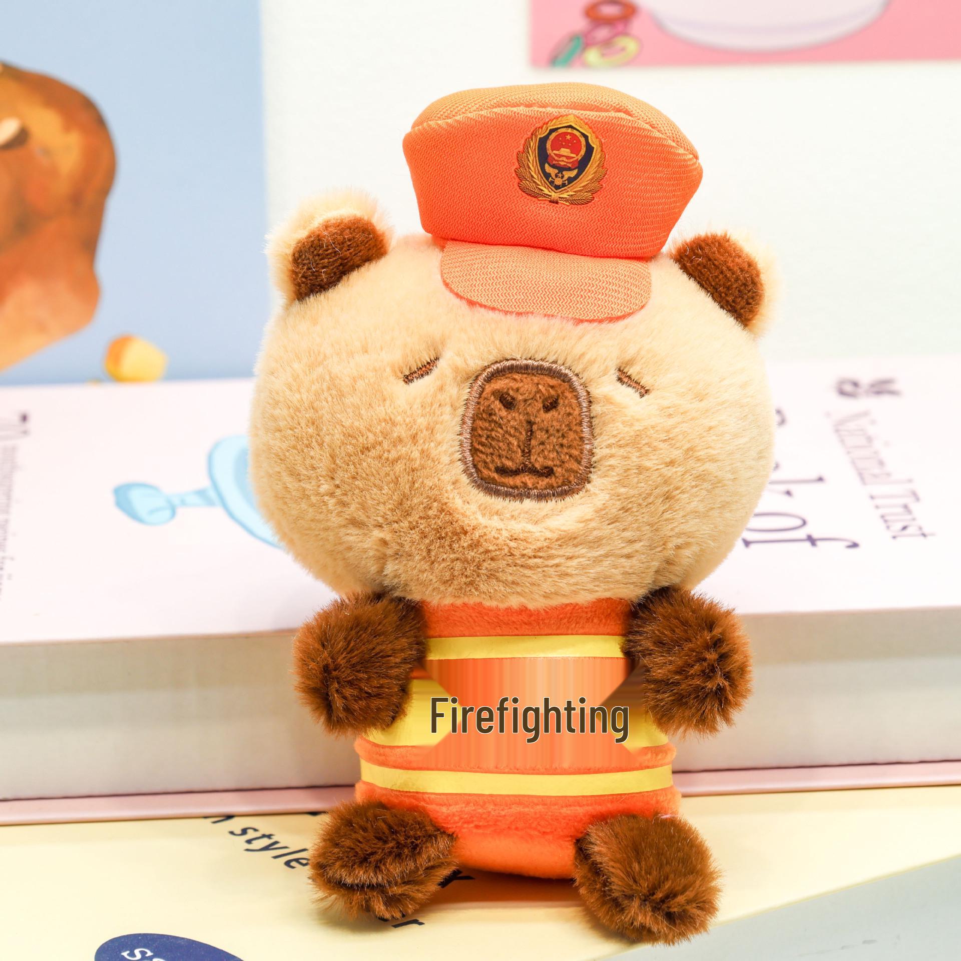 

Плюшевый брелок Полицейский Медведь - Кулон-кукла Полицейский Медведь, знаменитость в интернете, для сумки 15cm