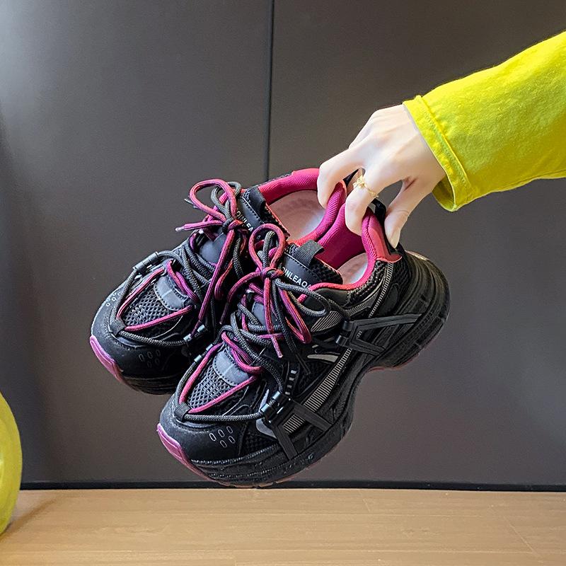 

ins Korean version of the new velvet dad shoes for women 2025 winter student sports thick-soled warm casual shoes Y1001-1 35