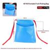 Fruit And Vegetable Picking Apron Garden Fruit Picking Bag Waterproof And Portable Agricultural Picking Waist Bag