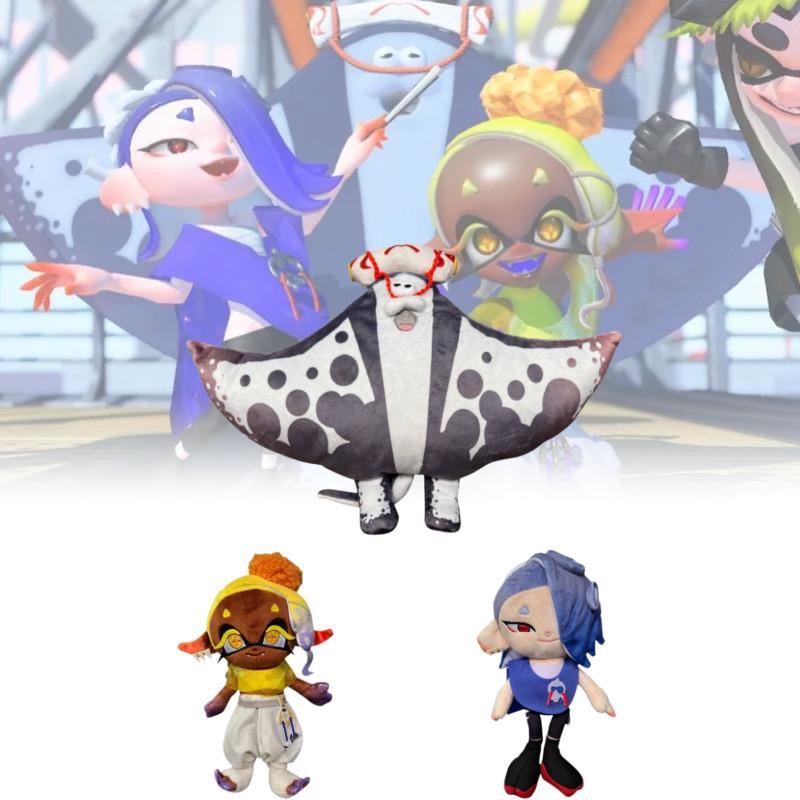 Pluche Speelgoed Geïnspireerd op Splatoon 3 23-28cm Super Zacht Kristalfluweel Gevuld Poppetje