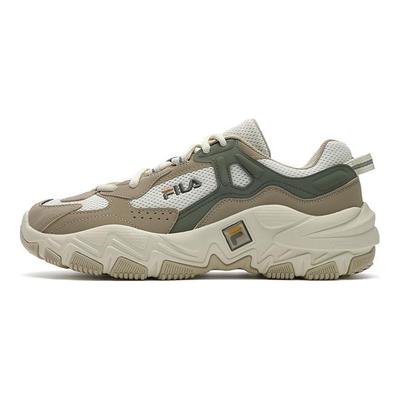 Ravagement 2S Retro Classic Trendy Fashion Casual Comfortable Versatile Durable Low-Top Dad Shoes Men Sneaker White Gray F12M522122FWG