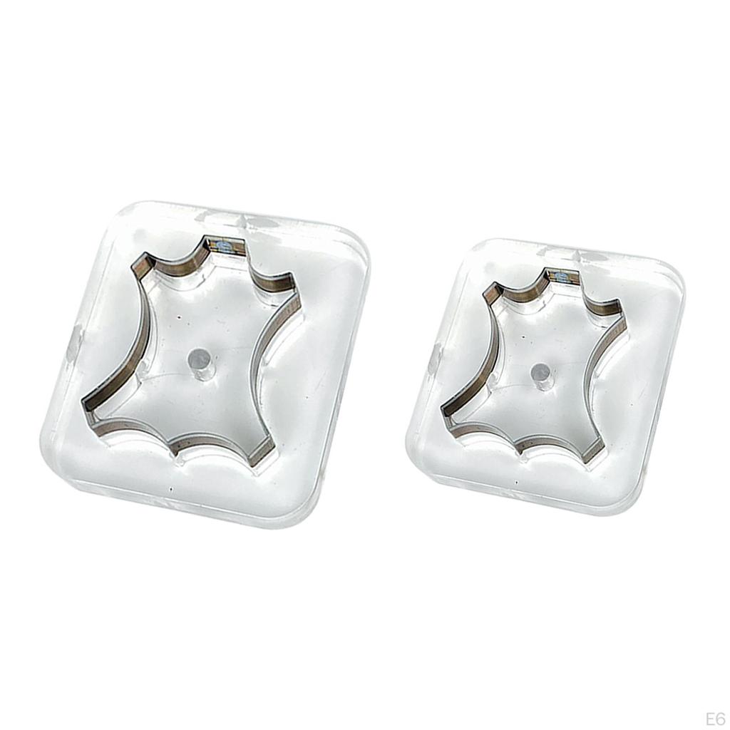 DIY Tag Pendant Template Stencils Leather Cutting Die Handmade Mold Cutter