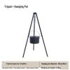 Ultralight Portable Camping Stove with Hanging Pot and Tripod