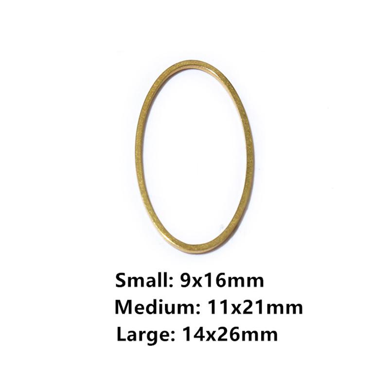 20pcs Moon Star Drop Heart Small Charms Gold Stainless Steel Pendant Open Bezels Hollow Frame Mold Bezel DIY Jewelry Making