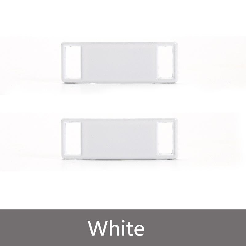 New 2pcs/pair Brand New AF1 Shoe Accessories Shoelaces Buckle Accessories Metal Lace Lock DIY Sneaker Kits Metal Lace Buckle