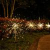 Solar LED Fireworks Lights 90/150Leds Fairy Lawn Light 8 Mode Waterproof Garden Dandelion Lamp For Outdoor Patio Landscape Decor