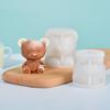 Sanxin Kleiner Bär Silikon Eiswürfel- & Mousseform für DIY Milchtee & Kaffee
