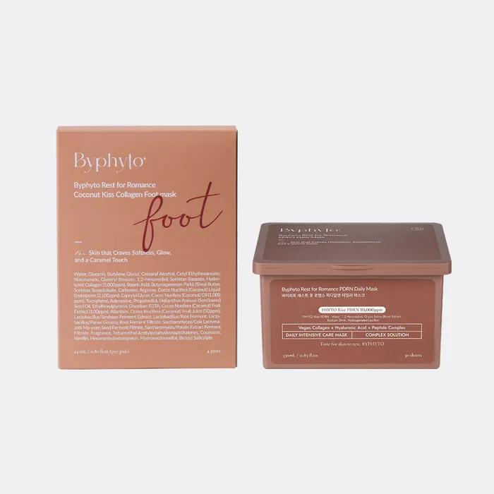 [Byphyto] Byphyto Foot Recovery 2-Piece Set (Foot Pack + Mask Pack) Foot pack 1 + Mask pack 1