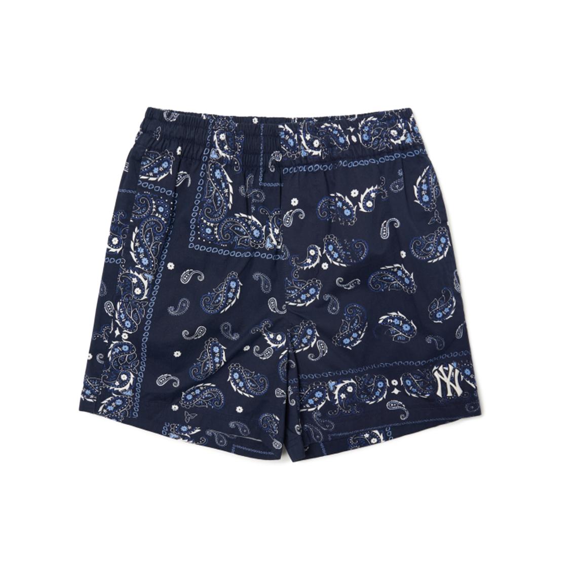 

New MLB Casual Shorts Unisex Marine Blue 3ASMP0223-50NYD S