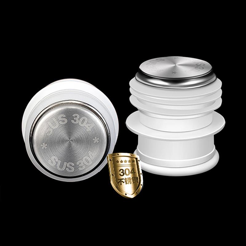 3 Pezzi Parti di Ricambio Tappo Borraccia Termica Tazza Termica per Alimenti Tappo Acqua Acciaio Inossidabile Silicone Coperchio Bollitore