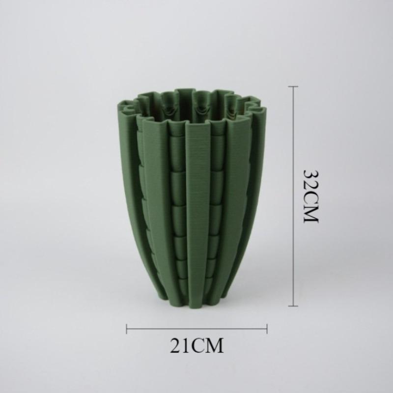 

Ceramic Vase Unusual Shape Luxury Elegant Flower Vases Irregular Minimalist Plant Pot Home Desktop Ornaments Decorative Vase