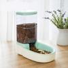 Elevated Feeder Automatic Water Supply System Detachable Metal Bowl Slip Resistant Base For Pet