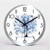 Metal Stainless Steel Silent Wall Clock Creative Fashion Living Room Aluminum Wall Clock Clock