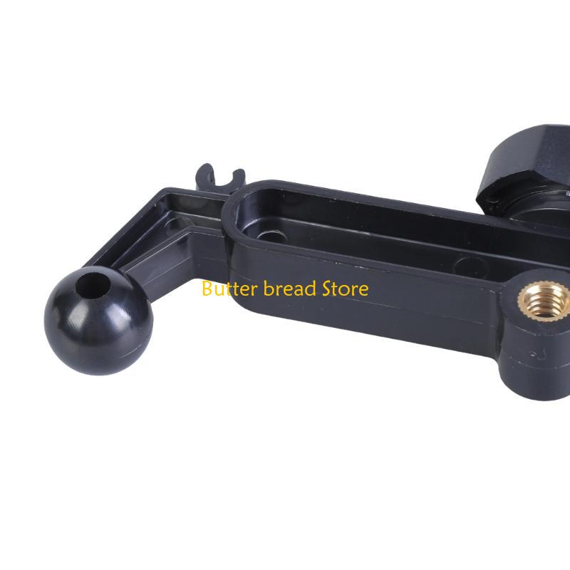 W89C Car Phone Holder Base 1/4in Female Thread Hole Fixed Phone Support Accessory