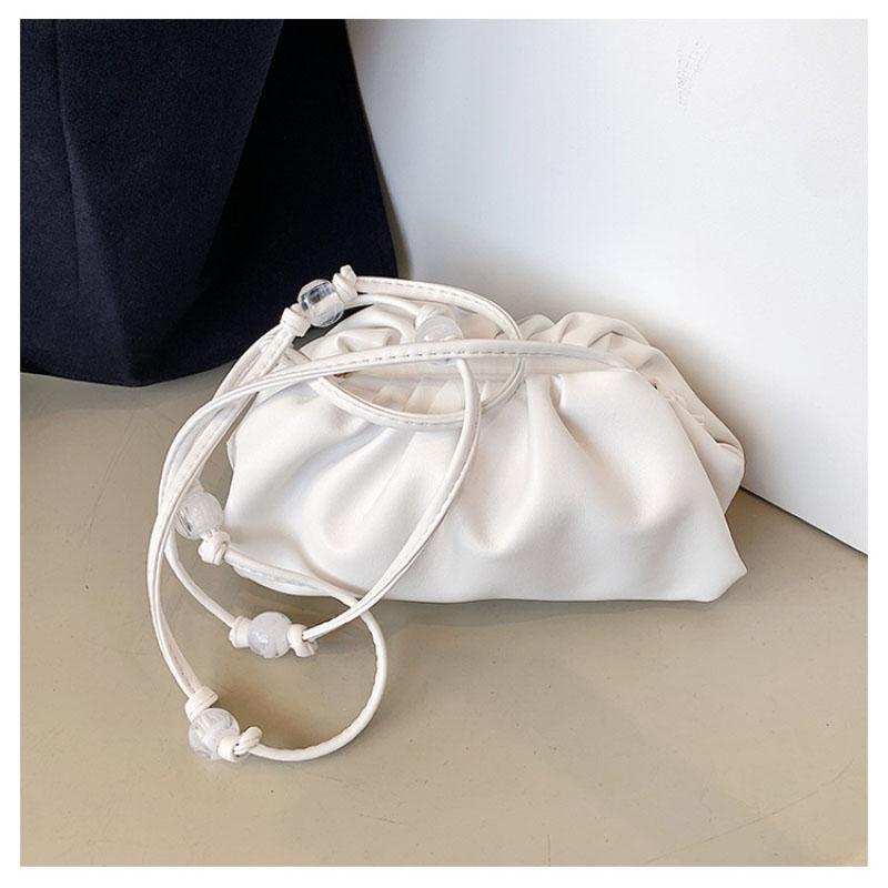 Geantă de umăr simplă din piele moale, tip crossbody, tip geantă de mână pentru femei, tip crossbody, tip geantă de mână casual, design nou la modă