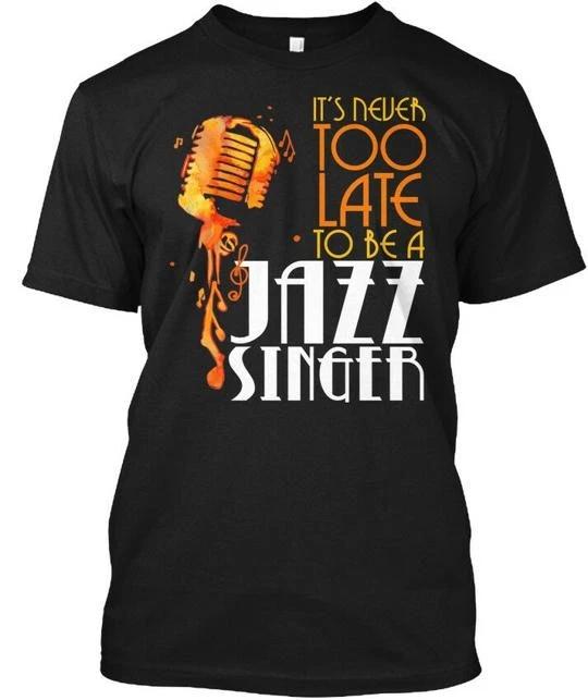 Funny Retirement jazzz Singer S T-Shirt Made in the USA Size to 5XL M