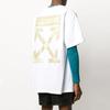 Tričko OFF WHITE Oversized Fit s nápisom Arrows OMAA038R201850020148