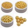 LNRRABC 4 6 8 10 12 Mm Alloy Fine Space Loose Hollow Beads Charms Wholesale