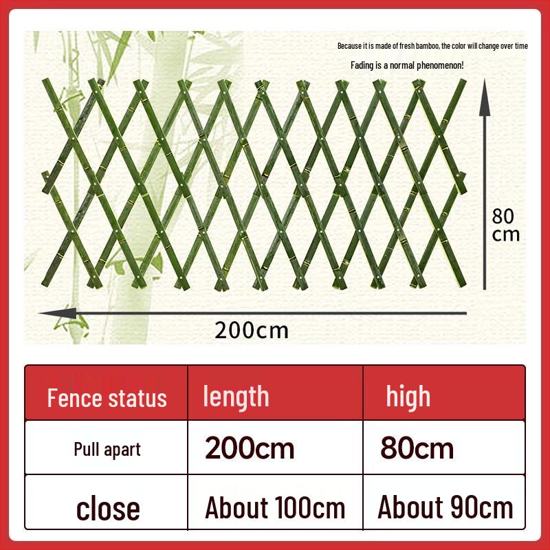 Outdoor Preservative Wood Fence Trellis for Garden, Courtyard, or Balcony Decoration