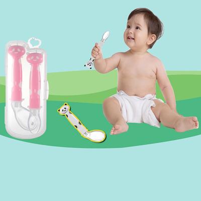 Blie 1 Set b/éb/é silicone souple t/ête cuill/ère /à soupe Elbow cuill/ère Cartoon cuill/ère