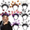 Halloween Hair Hoops Headbands Stylish Hair Accessories for Girls' Party Decorations Transform Your Celebration into a Festive