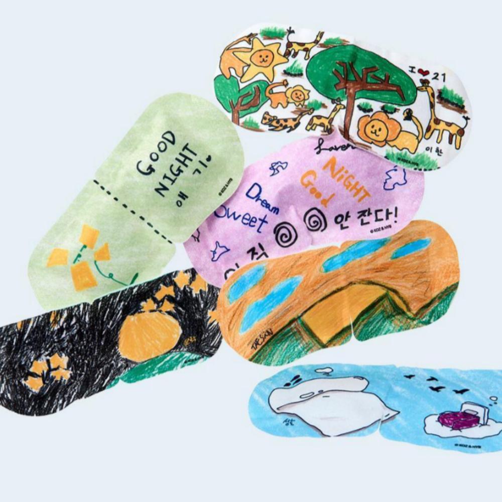 BOYNEXTDOOR STEAMBASE Augenmaske Sonderedition 5 Stück | K-Beauty Beruhigendes Erwärmtes Augenpflaster (6 Varianten)