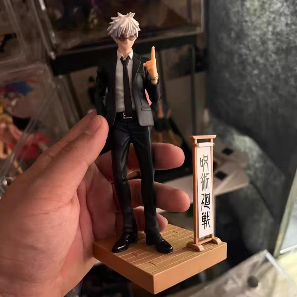 In Stock 1-2pcs Jujutsu Kaisen DIORAMA Satoru Gojo Geto Suguru Suit See Anime Figure Model Toys in Box Statuette Birthday Gift