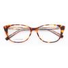 Women Cat Eye Eyeglass Frame for Women Round Fashion Optical Glasses Frames Tortoise Retro Prescription Spectacles Leopard Print