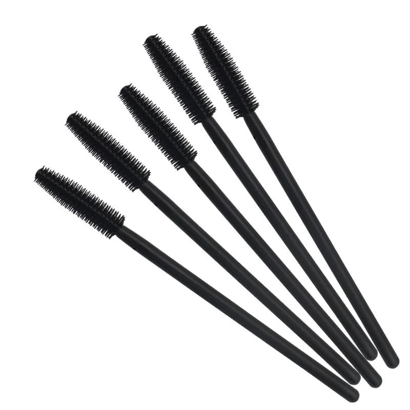 50 pcs Disposable Silicone  Mascara Stick Applicator Eye Eyelashes Brushes Lash Makeup Brush Eyelash Extension Makeup Tools
