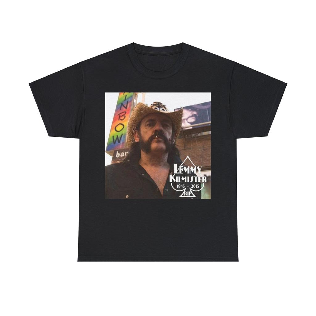Motorhead Lemmy RIP Unisex Heavy Cotton Tee