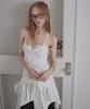 Aesimeteuli Double Layer Tie Ops / Ivory