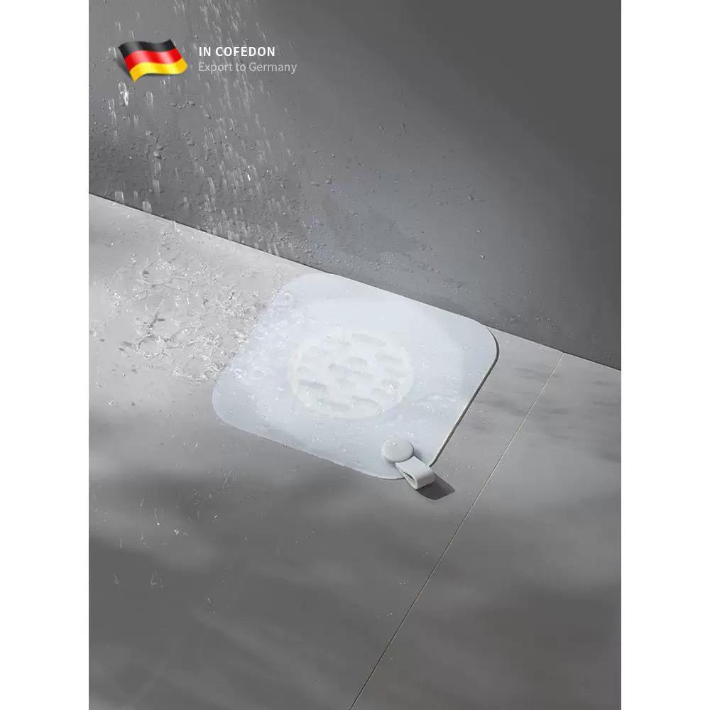 German Floor Drain Deodorizing Silicone Mat Toilet Anti-Odor Seal Cover Prevents Bathroom Sewer Odor from Returning