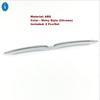 Chrome Rear Bumper Grille Fog Lights Lamps Eyelid Eyebrow Strips Cover Trim For Hyundai Elantra Avante CN7   Accessories