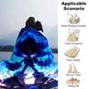 1 pezzo Coperta di Sonic The Hedgehog Leggera Coperta in Flanella per Divano Letto Viaggio Campeggio Soggiorno Ufficio Divano Sedia