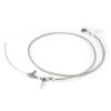 Transmission Kickdown Cable Kit Stainless Braided Kick Down Detent Fits for Chrysler