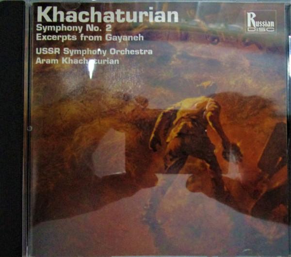 CD ARAM KHATCHATURIAN - Symphony No. 2 / Excerpts From Gaya RDCD11018 Russian Disc 1993 Japan Classical Used
