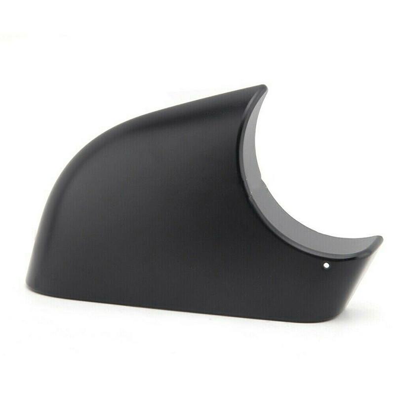 Cache d'aile de rétroviseur latéral avant de voiture Support inférieur Capuchon noir mat pour Tesla Model Y 2020 2021 Accessoires auto