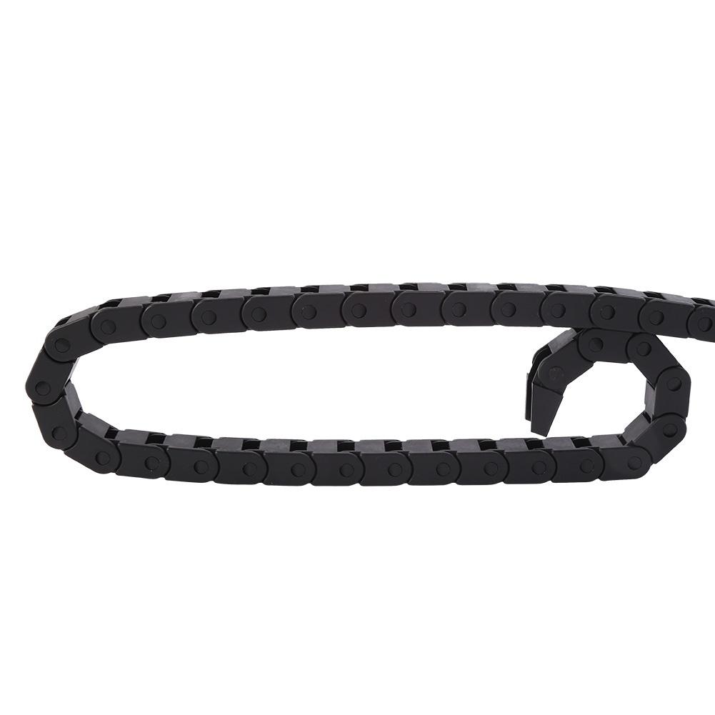SANON R28 Black Nylon Cable Drag Chain Wire Carrier 1000mm/40 Long for 3D Printer/CNC Router Machine SANON R28 Black Nylon Cable Drag Chain Wire Carrier 1000mm/40 Long for 3D Printer/CNC Router Machine