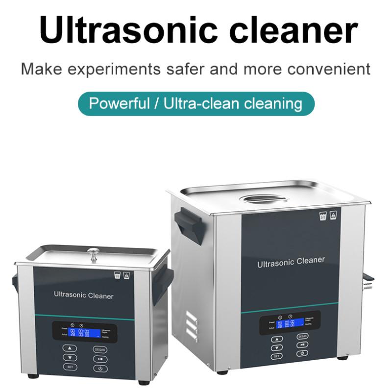 Limpador Ultrassônico de Aquecimento com Display Digital Portátil 220V Industrial para Óculos Joias Odontológico Máquina de Limpeza Equipamento de Laboratório