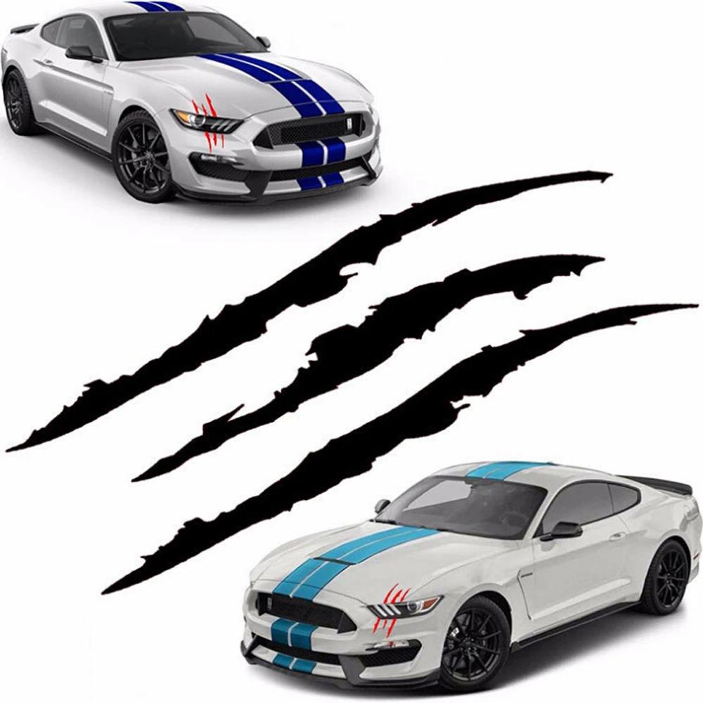 1PC Auto Car Sticker Reflective Monster Claw Scratch Stripe Marks Headlight Decal Car Stickers Car Accessories Car-styling