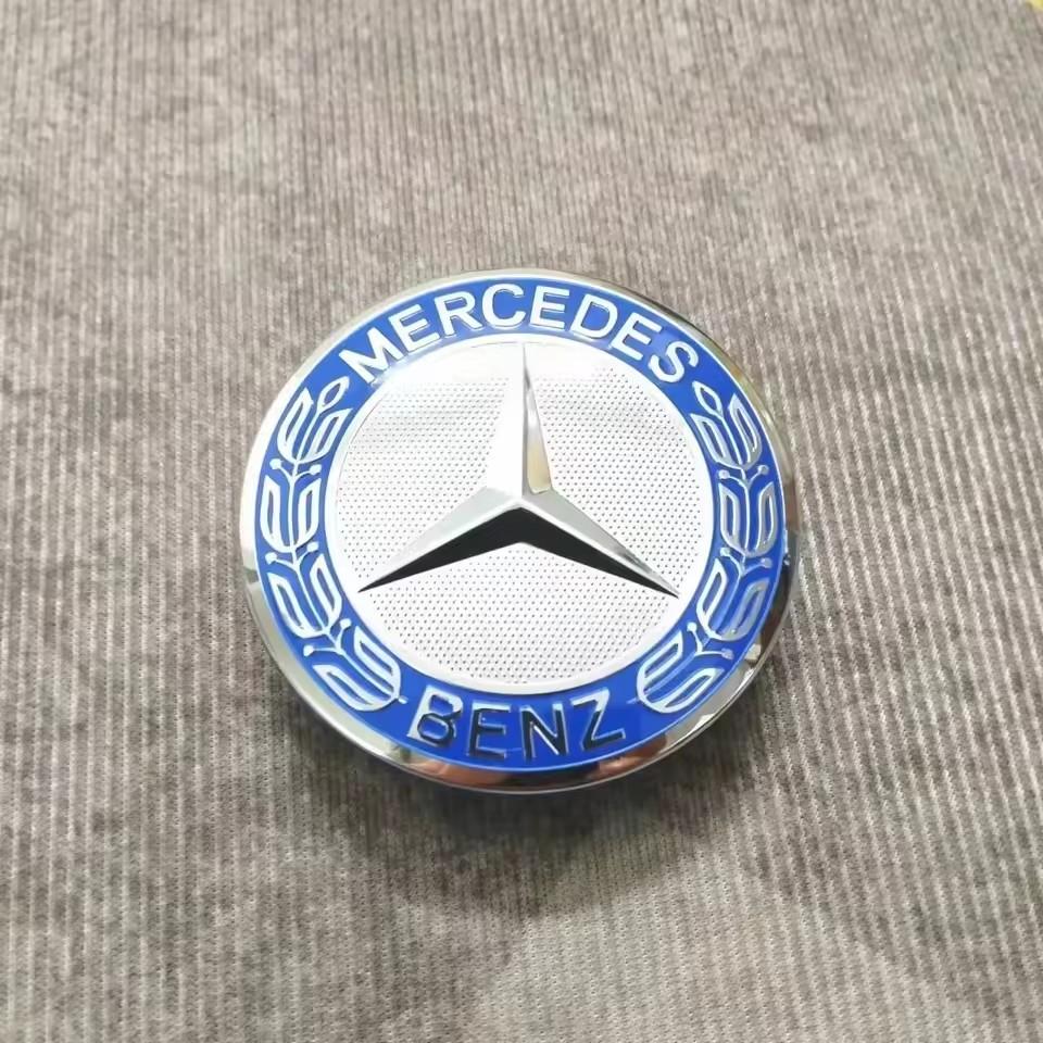 4PCS 75mm Metal Emblem Car Wheel Center Hub Cap Cover Badge For Mercedes Benz AMG GLK GLE GLC W203 W206 W220 W205 W211 W212 201