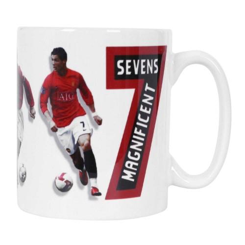 Manchester United FC Magnificent Sevens Ceramic 312ml Mug